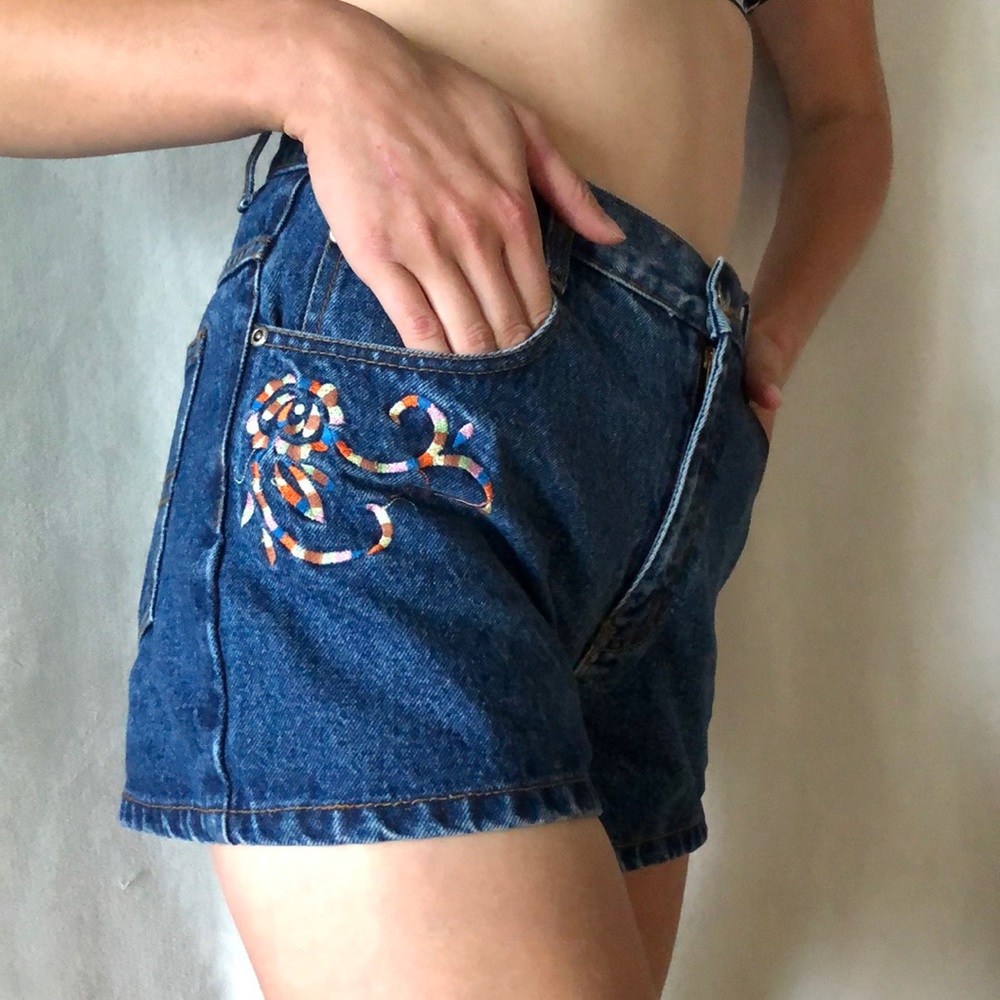 Rue21 Denim Shorts with embrodery